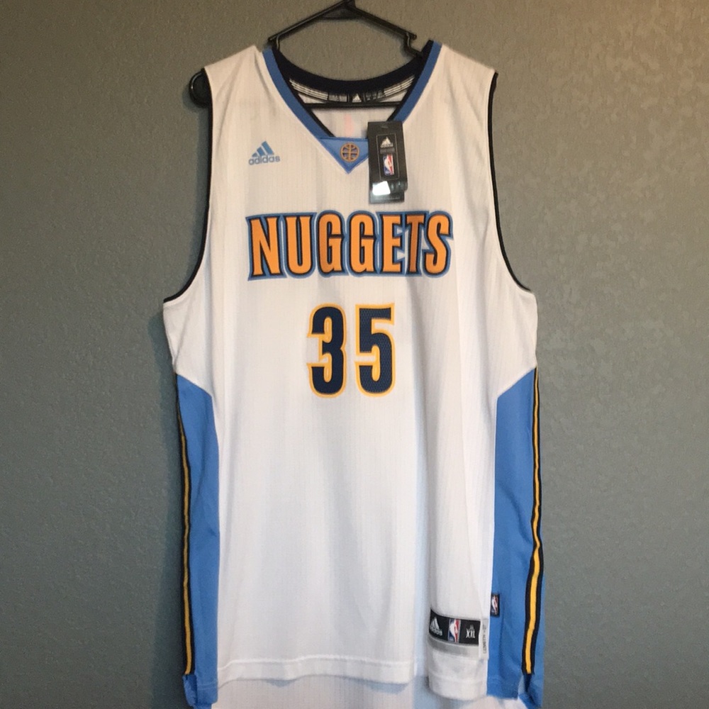 NWT Denver nuggets jersey SIGNED #35 Faried